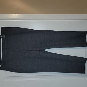 LOFT Marisa Trousers, Dark Gray, Size 12 Petite, Women